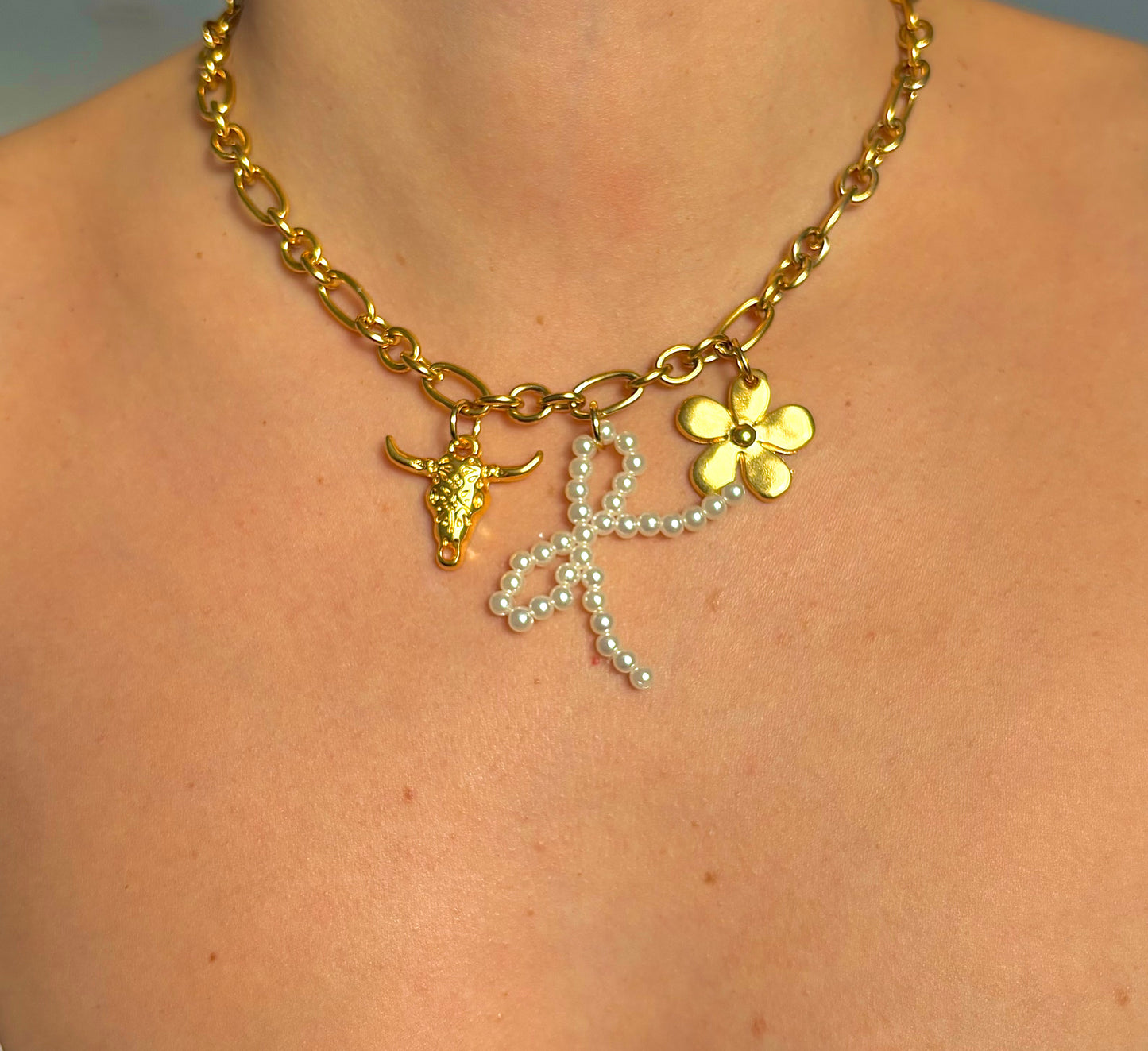 Collier personnalisable - GROS CHARMS